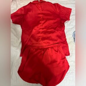Red s/m pj set